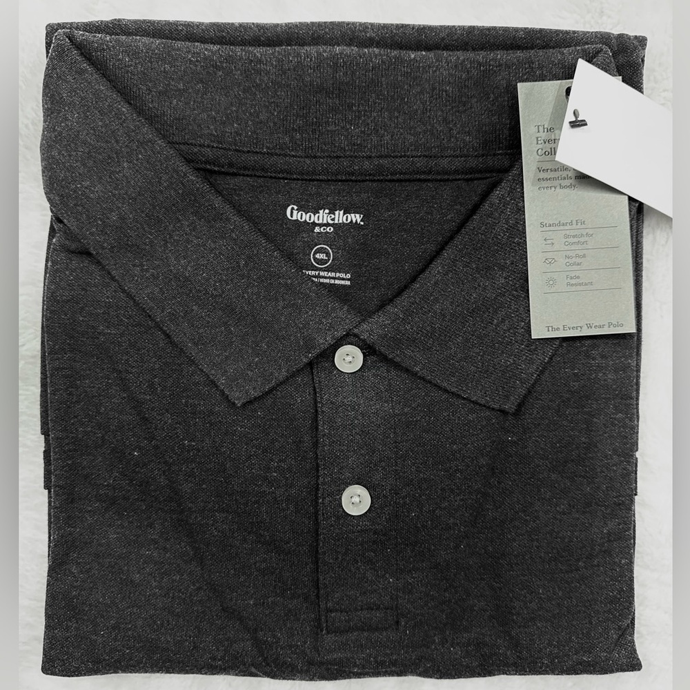 Goodfellow & Co Men's Charcoal Polo Shirt